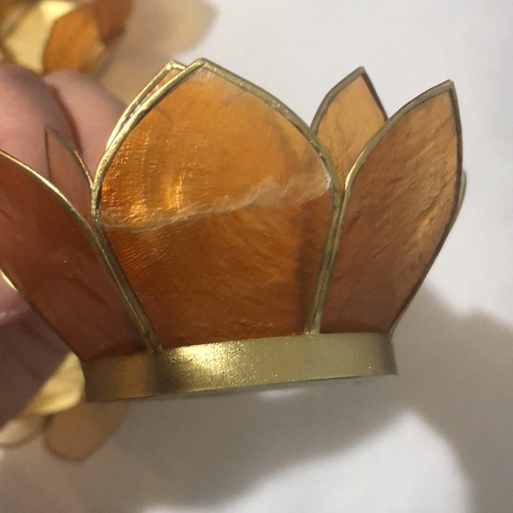 Capiz Shell Tea Light Holder Set of 3 - Picture 5 of 7